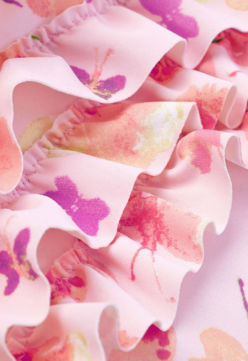 Next - Butterfly Tankini Pale Pink