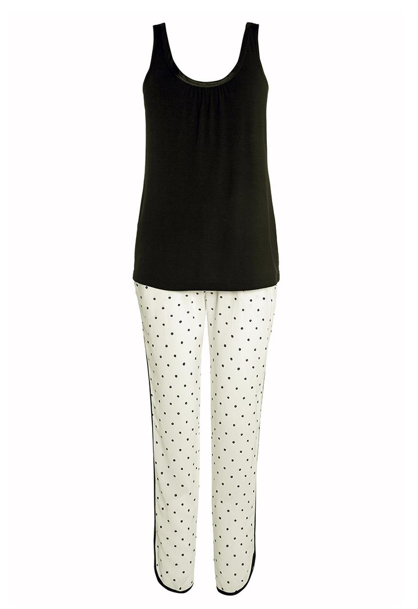 Next - Polka dot pyjamas Black/White