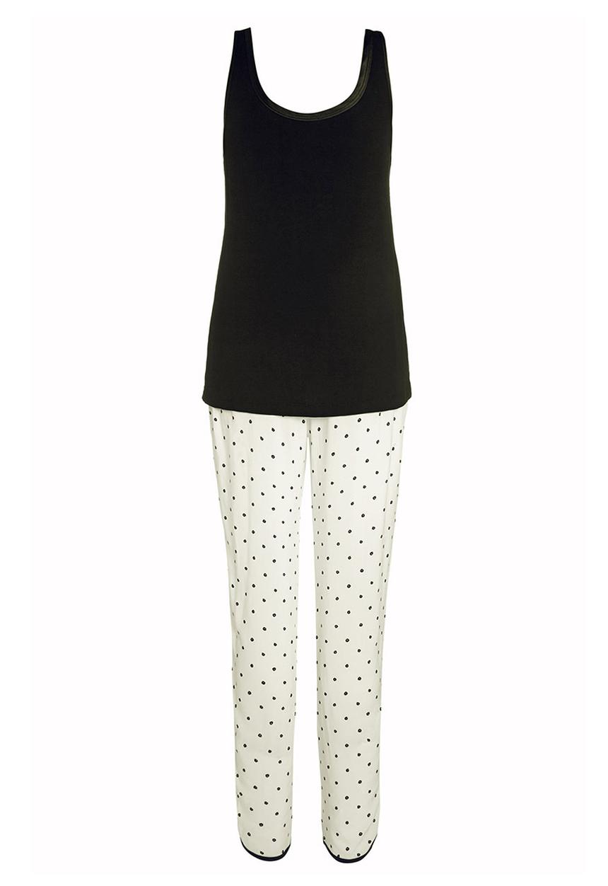 Next - Polka dot pyjamas Black/White