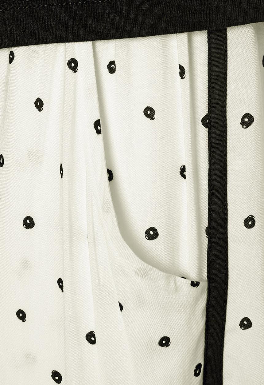 Next - Polka dot pyjamas Black/White