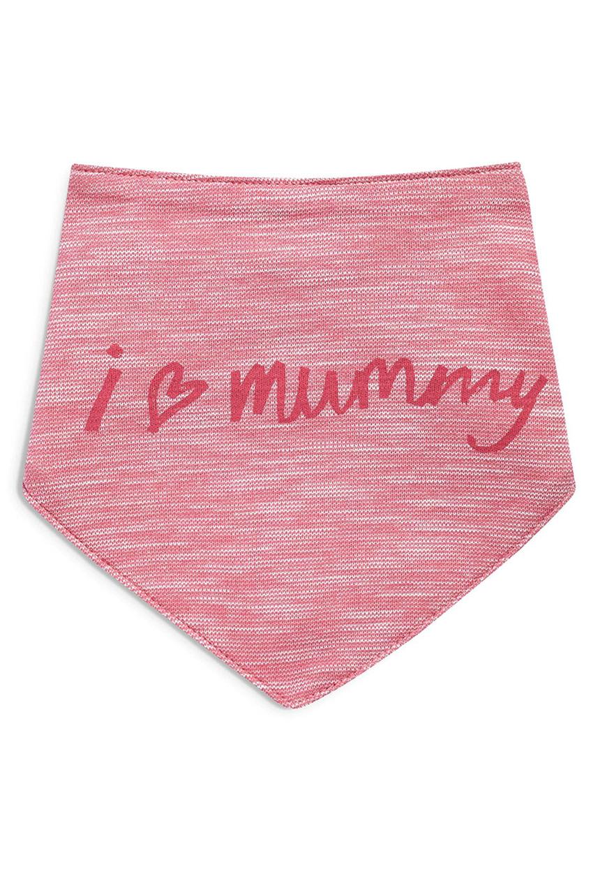Next - Two Pack Dribble Bibs Mid Pink