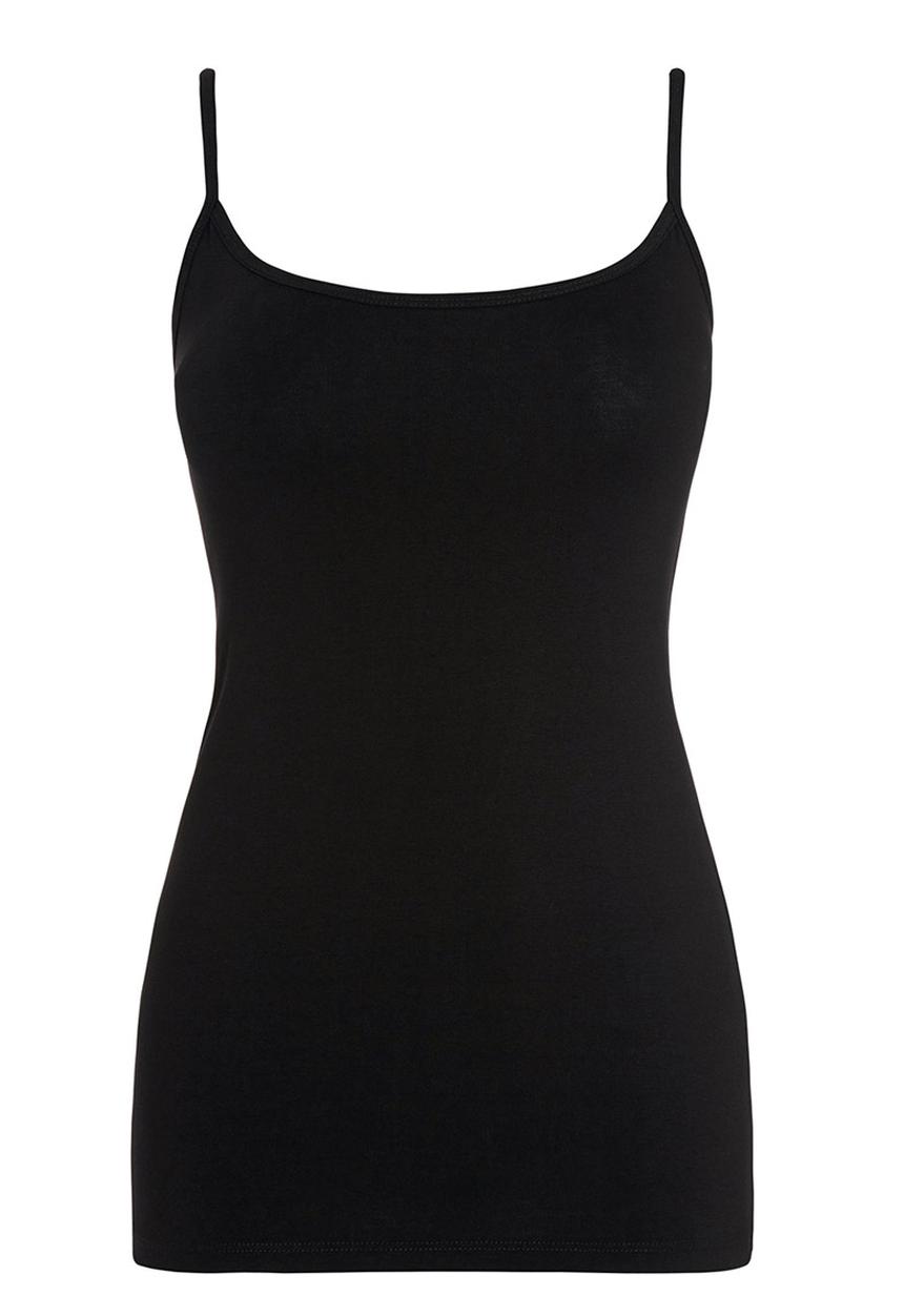 Next - Thin strap vest Black