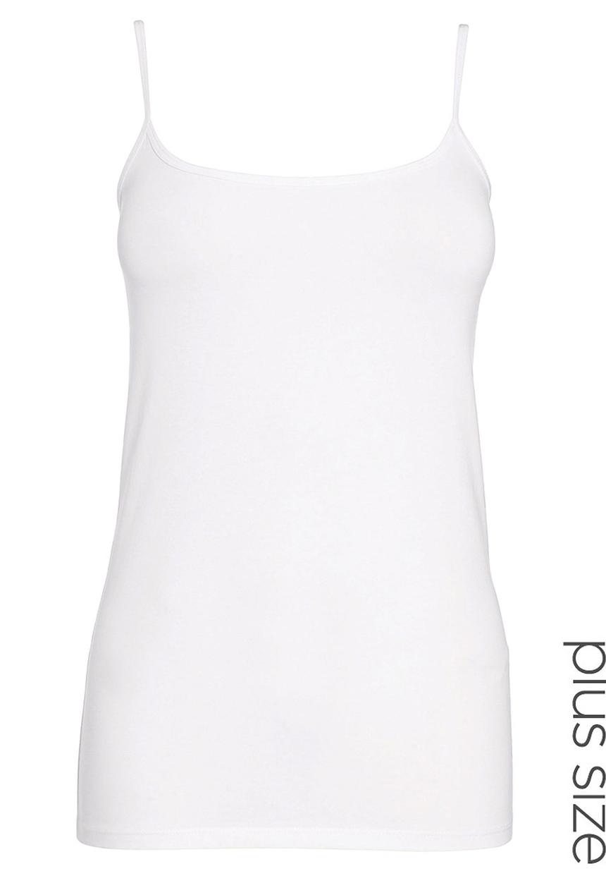 Next - Thin Strap Vest White
