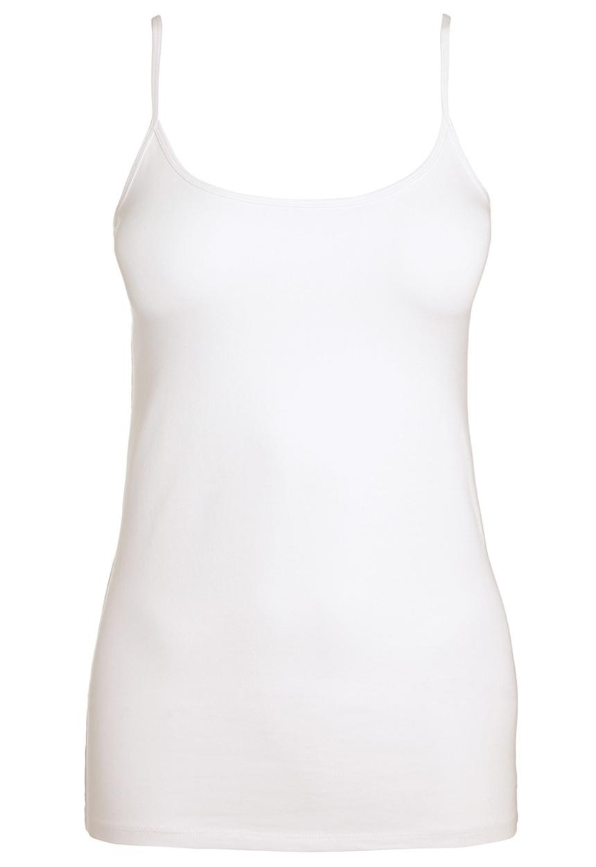 Next - Thin strap vest White