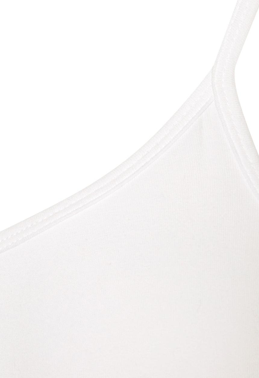 Next - Thin strap vest White