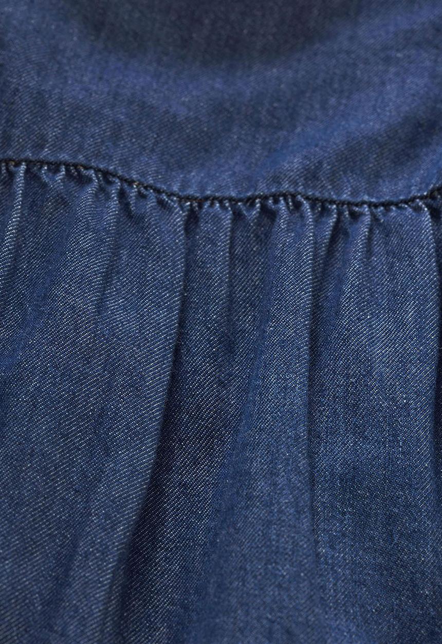 Next - Denim Dress Mid Blue