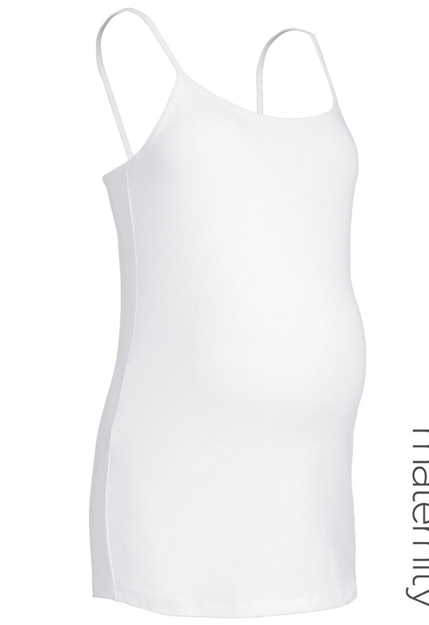 Next - Thin Strap Vest White