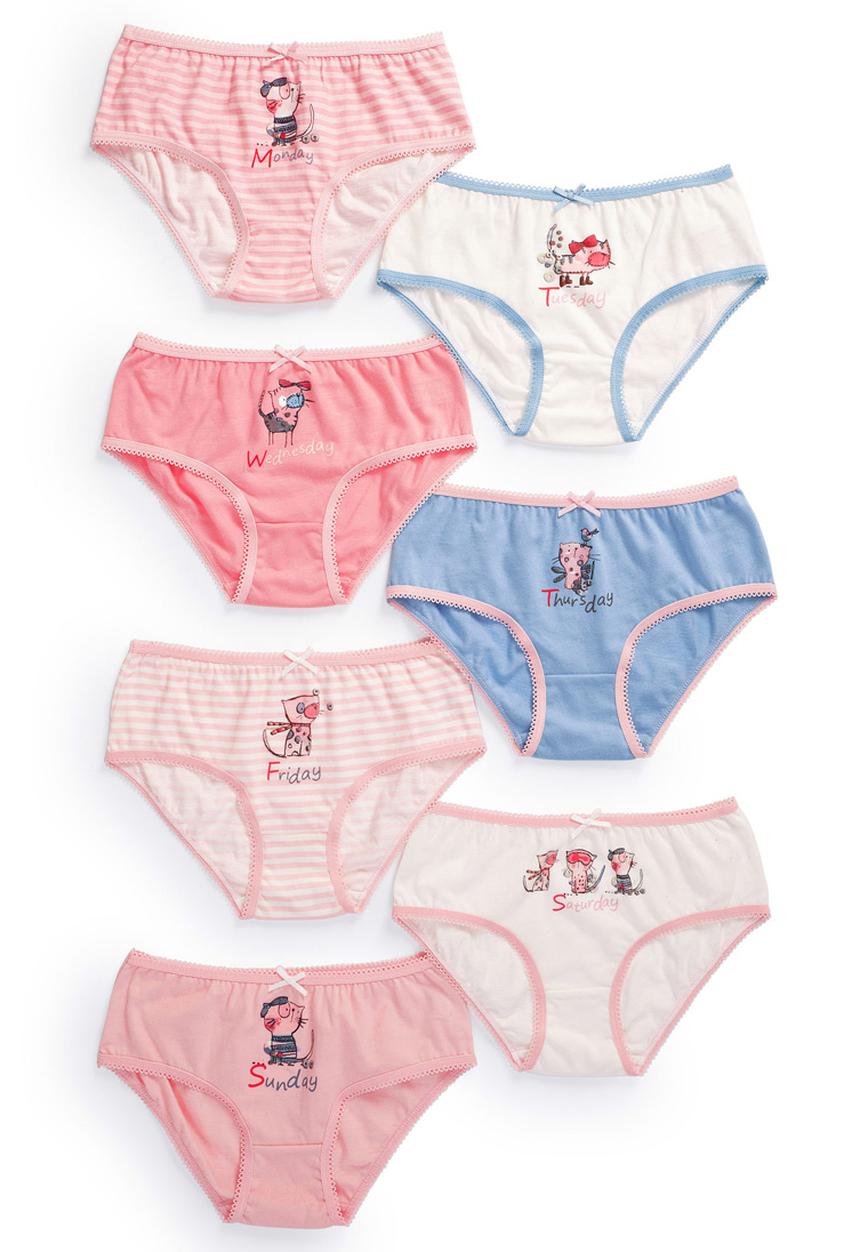 Next - 7-Pack Cat Briefs Multi-Colour
