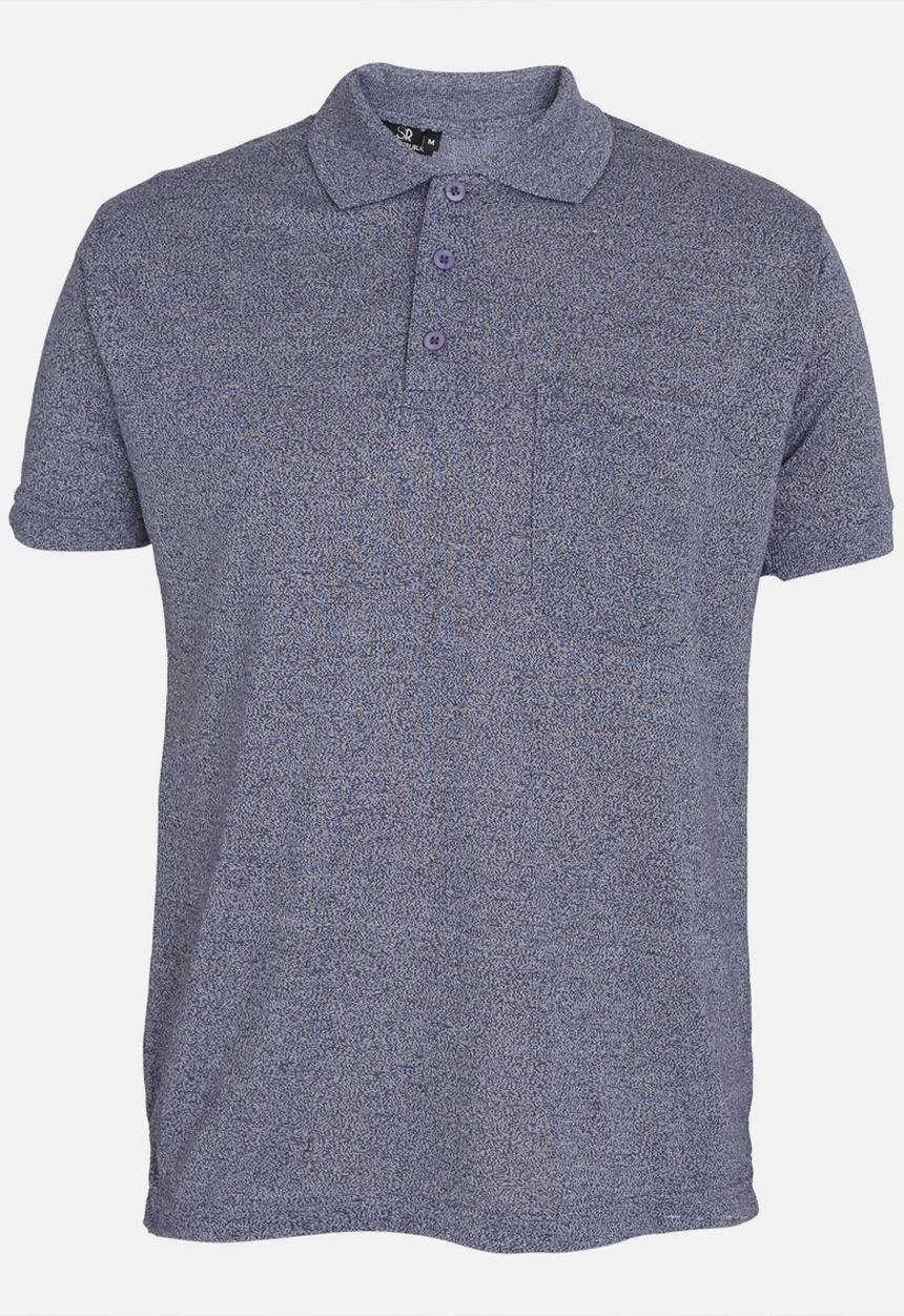 STYLE REPUBLIC - Pocket Detail Golfer Dark Blue