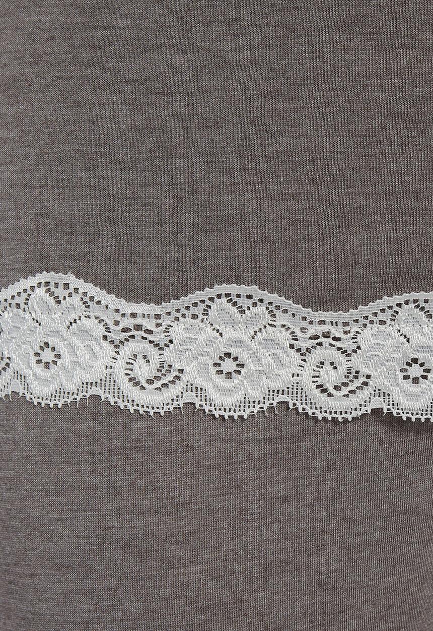 Next - Lace pyjama set Grey