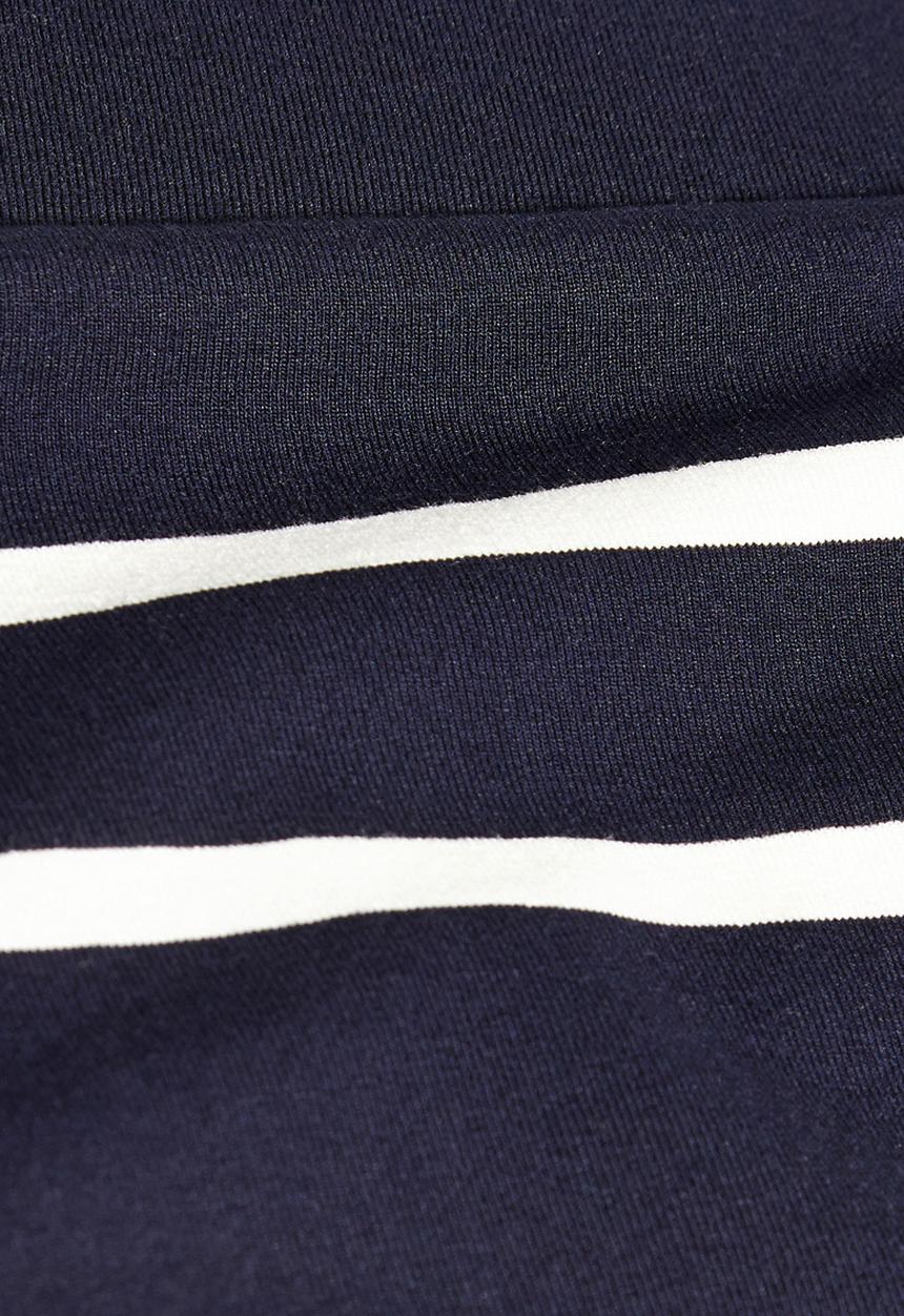 Next - Navy striped tube skirt Navy