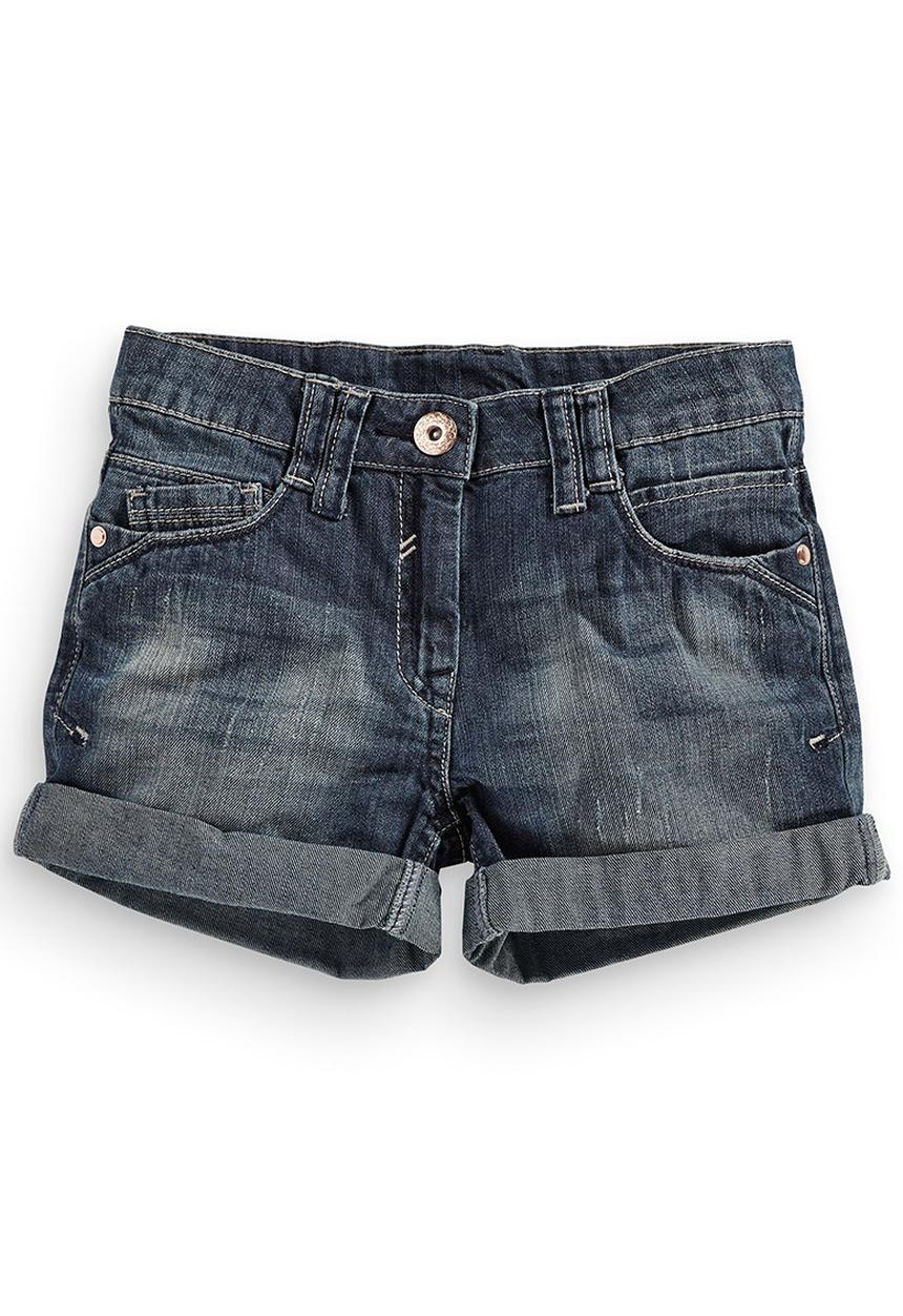 Next - Denim Shorts Dark Wash Dark Blue