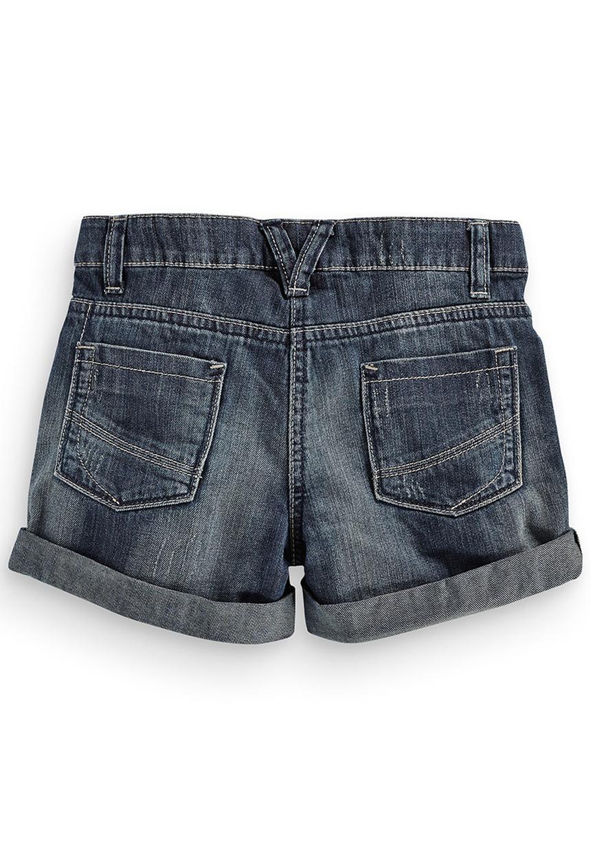 Next - Denim Shorts Dark Wash Dark Blue
