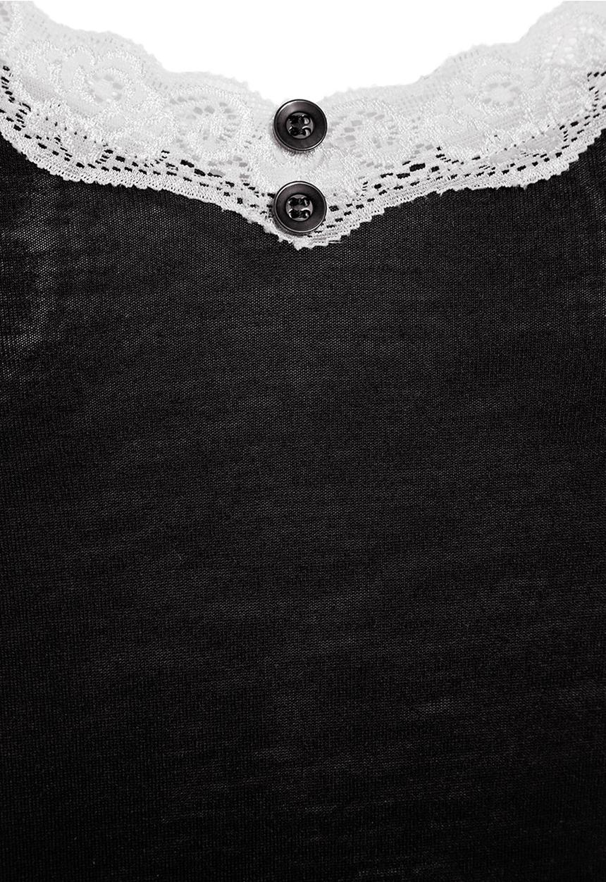 Next - Black Viscose Rich Slip Black