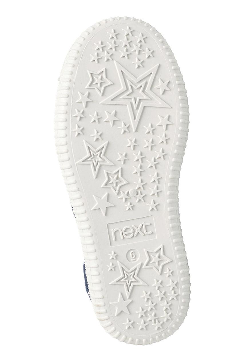 Next - Laceless Low-Top Navy Spot
