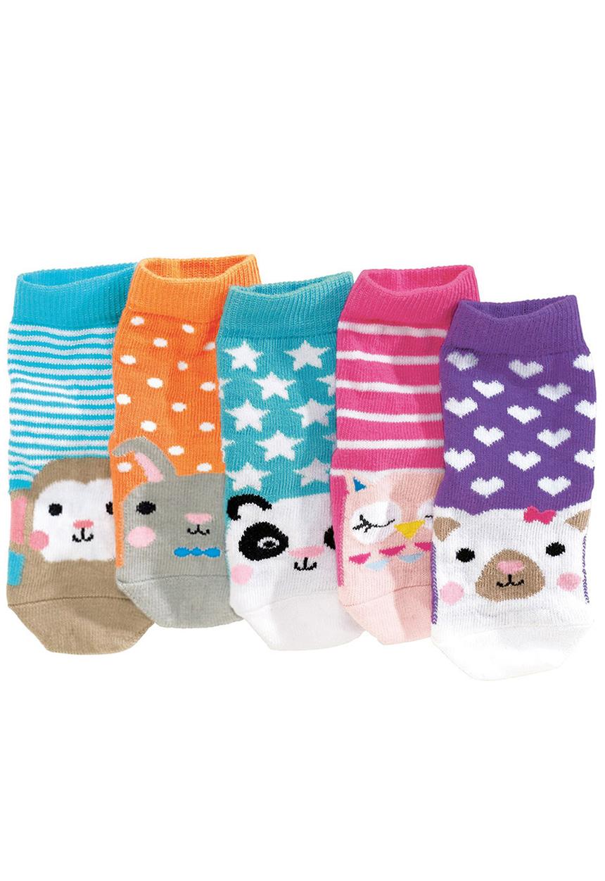 Next - Bright Character Socks 5-Pack Multi-Colour