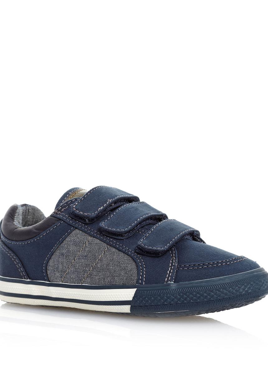 Next - Triple Strap Shoes Dark Blue