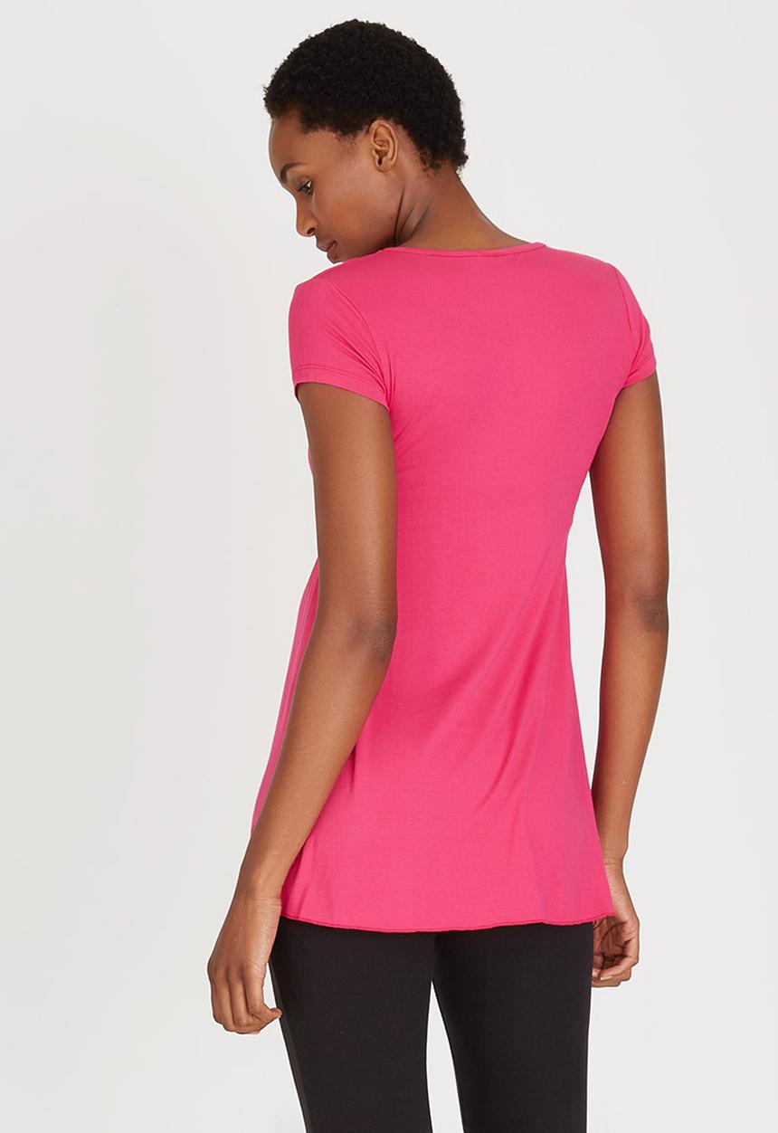 Cherry Melon - Underbust Smock Top Mid Pink