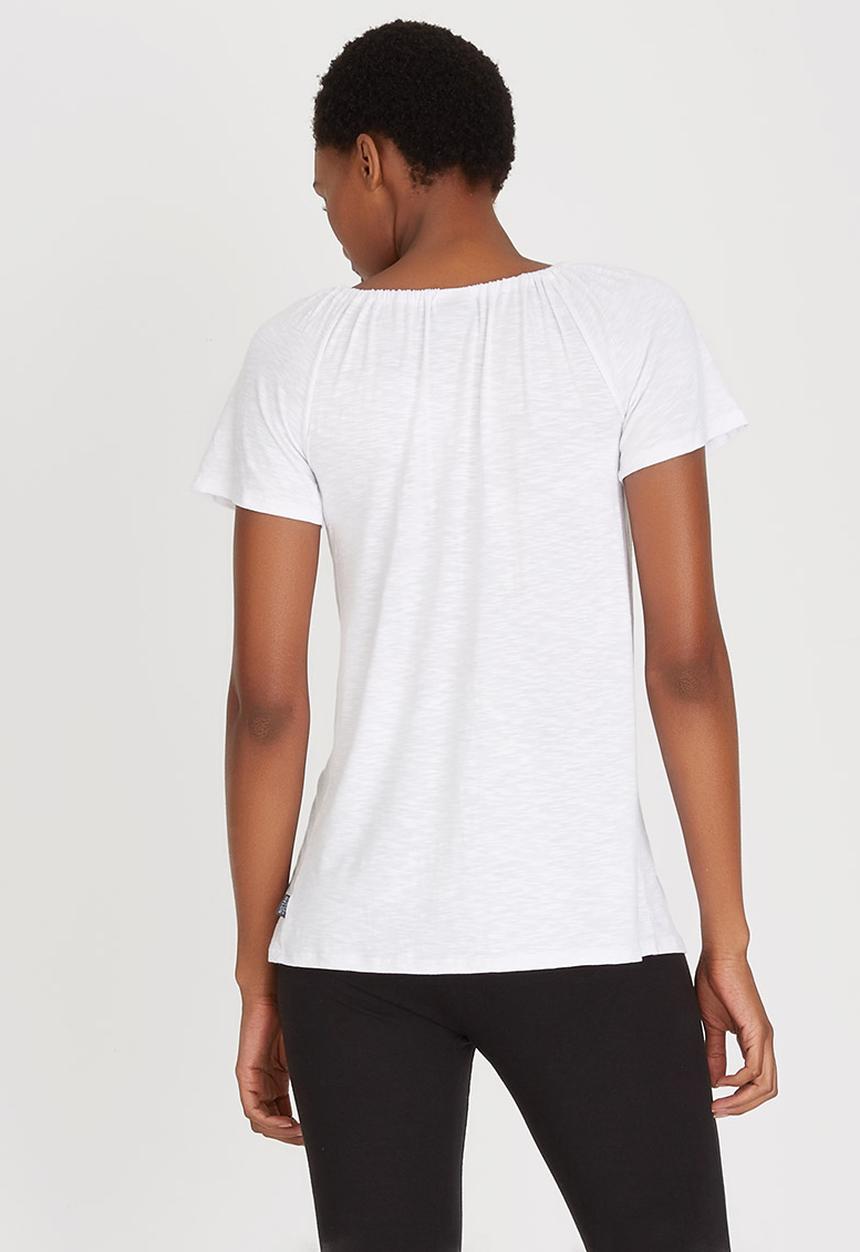 Cherry Melon - Off The Shoulder Top White