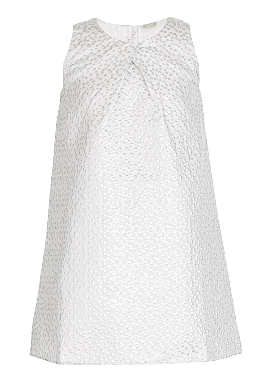 Name It - Sleeveless Dress Silver