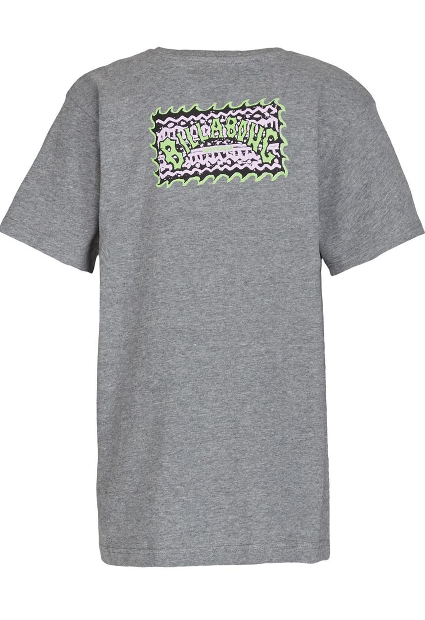 Billabong  - Flaming Billboard Tee Grey