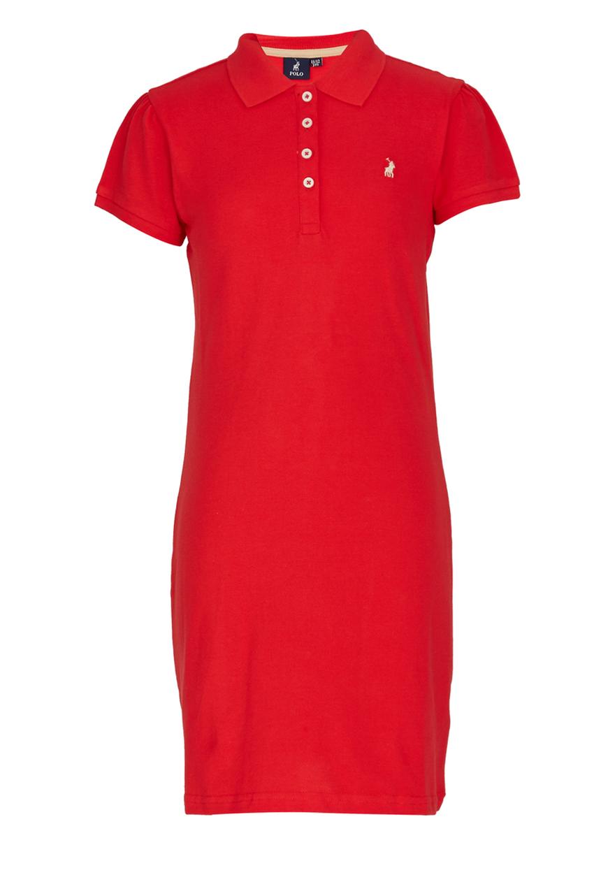 POLO - Lilian Golfer Dress Red