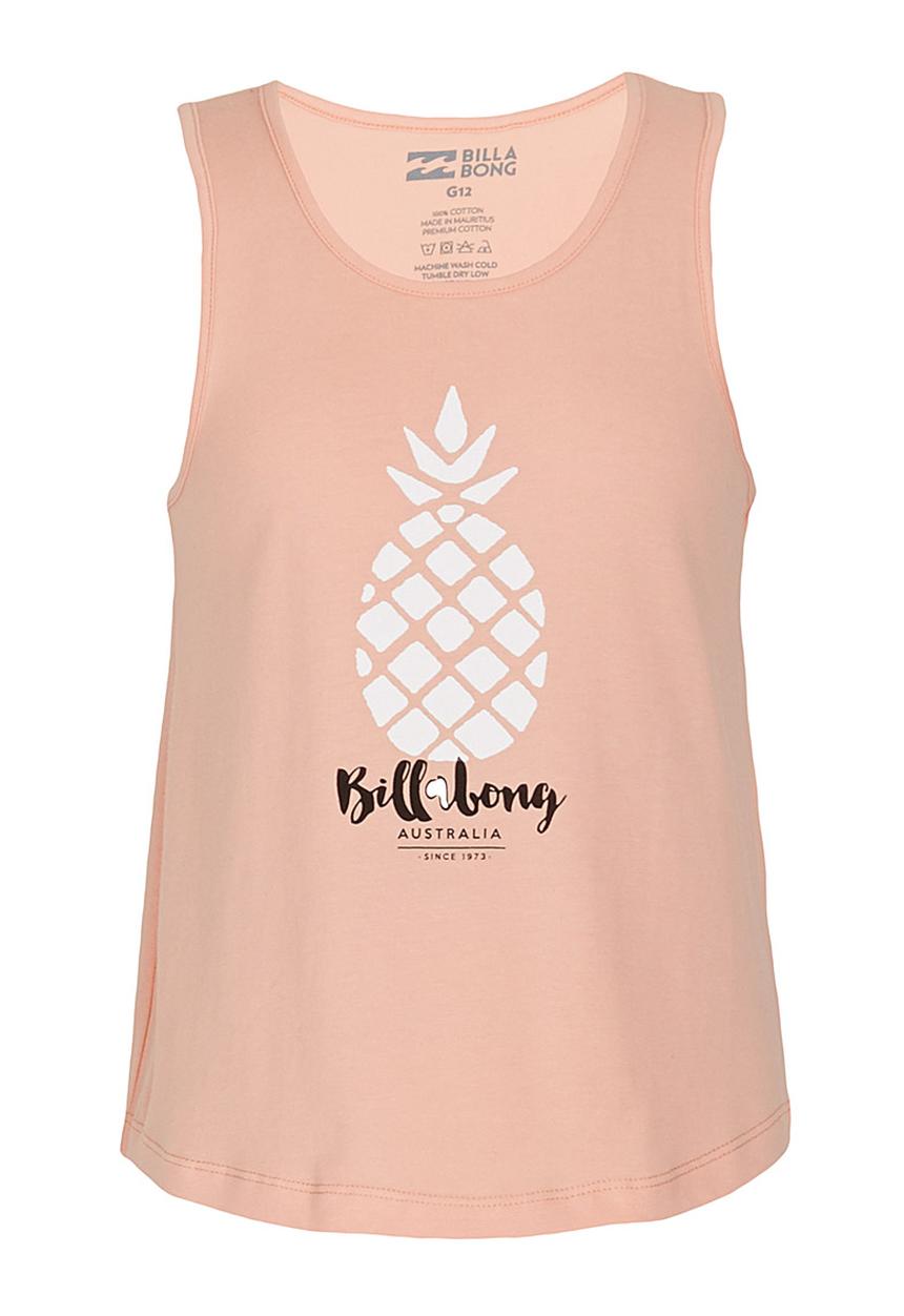 Billabong  - Pineapple Express Singlet Coral