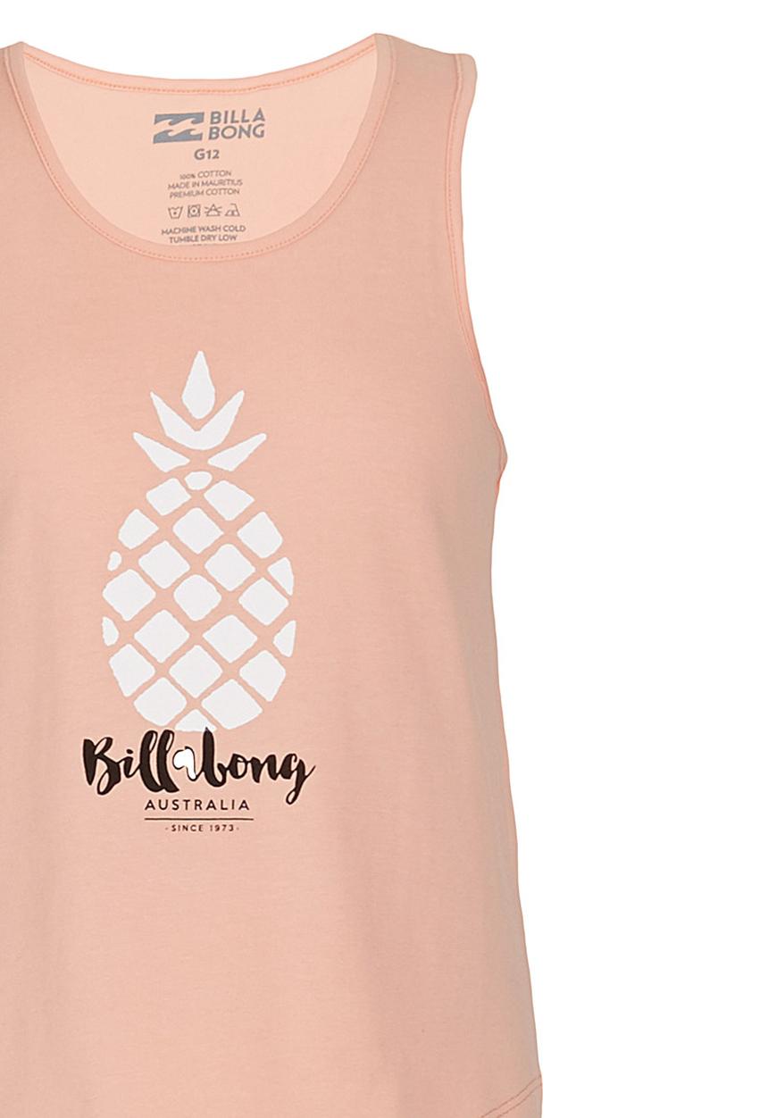 Billabong  - Pineapple Express Singlet Coral