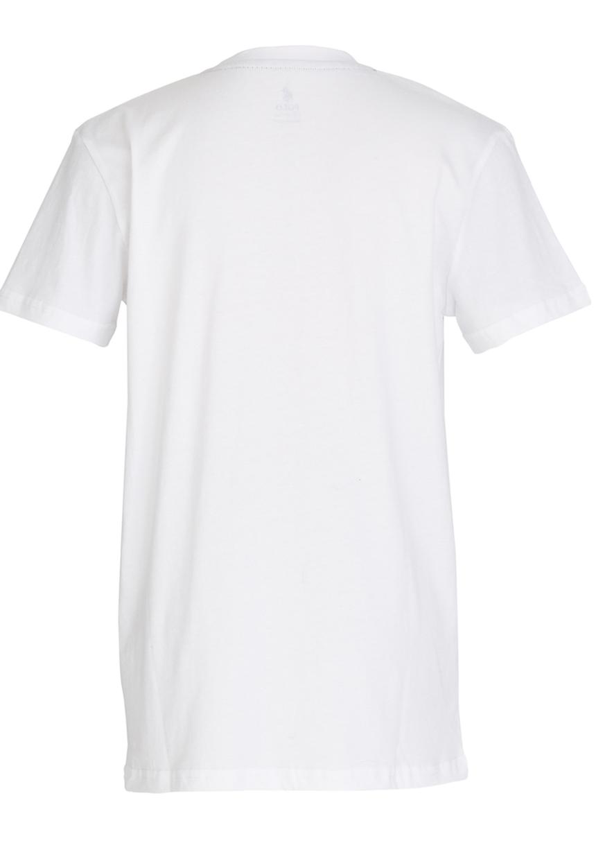 POLO - Rick  Crew Neck Tee White