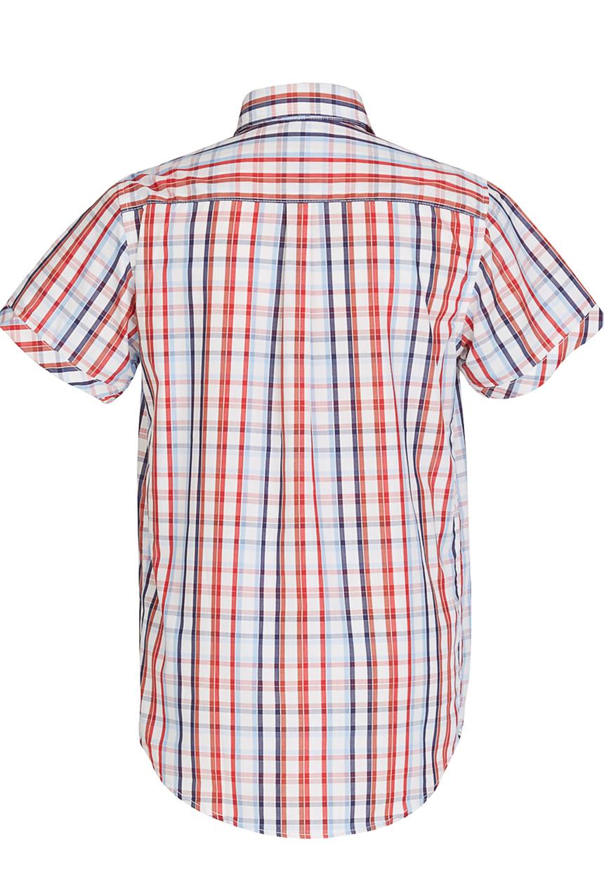 POLO - Bruce SS Check Shirt Multi-colour