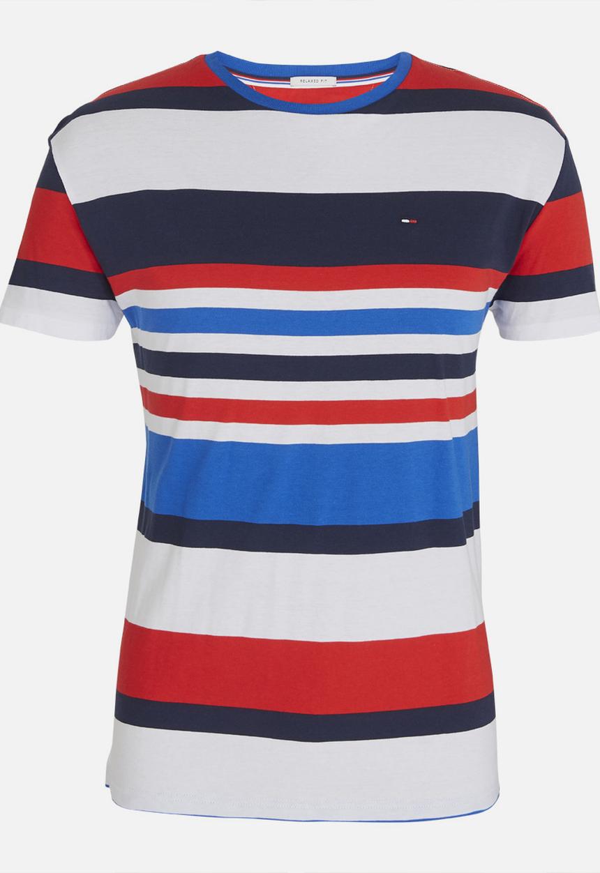 Tommy Hilfiger - Multi Stripe Tee Multi-colour