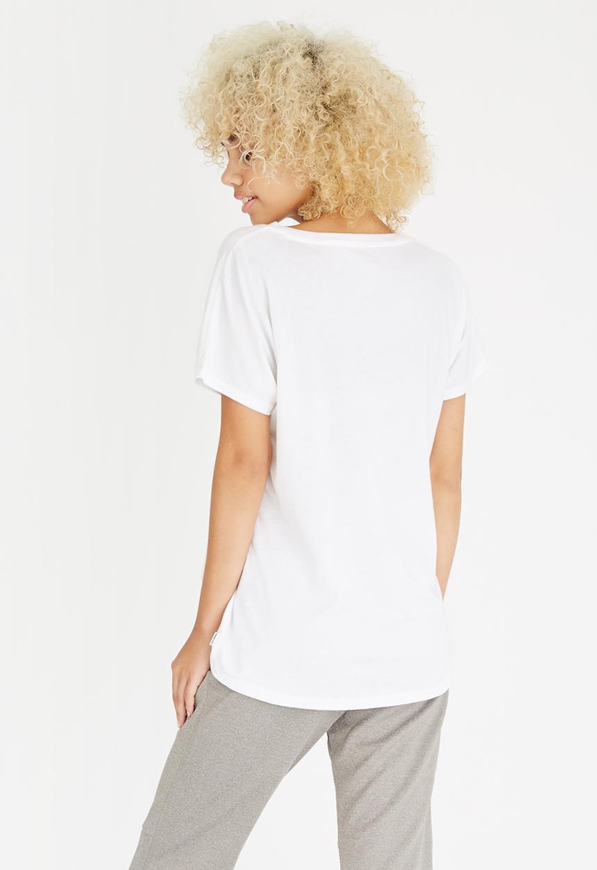 Converse - Striped Hanging Sneaker Tee White