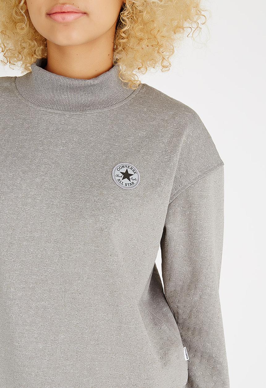 Converse - Shield Sweater Grey