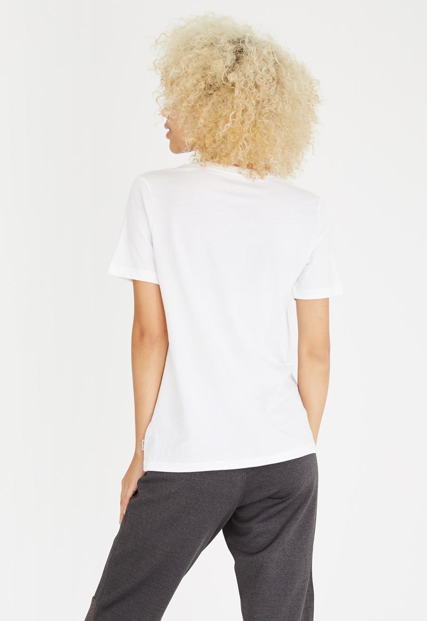 Converse - Daisy V-neck Tee White