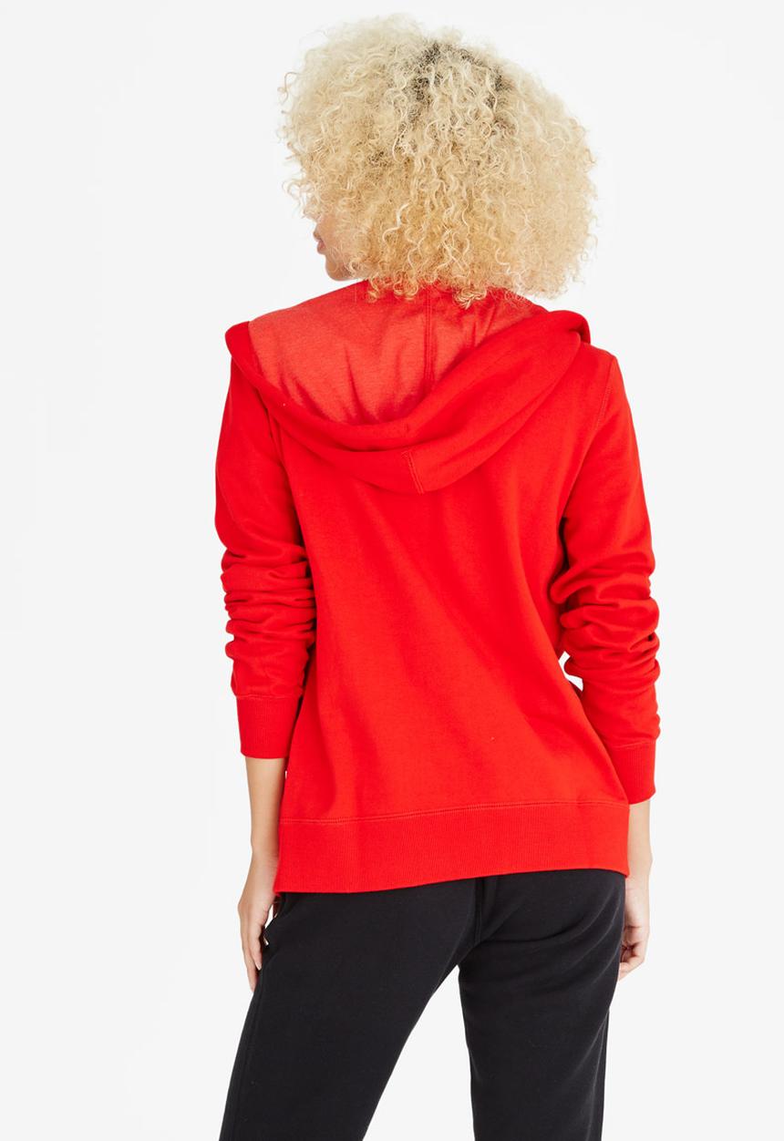 Converse - Full Zip Hoodie Red