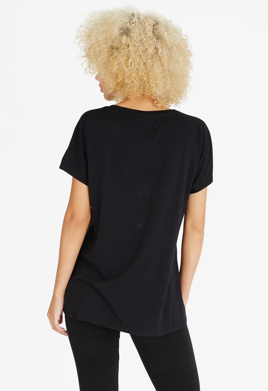 Converse - Daisy Femme Tee Black