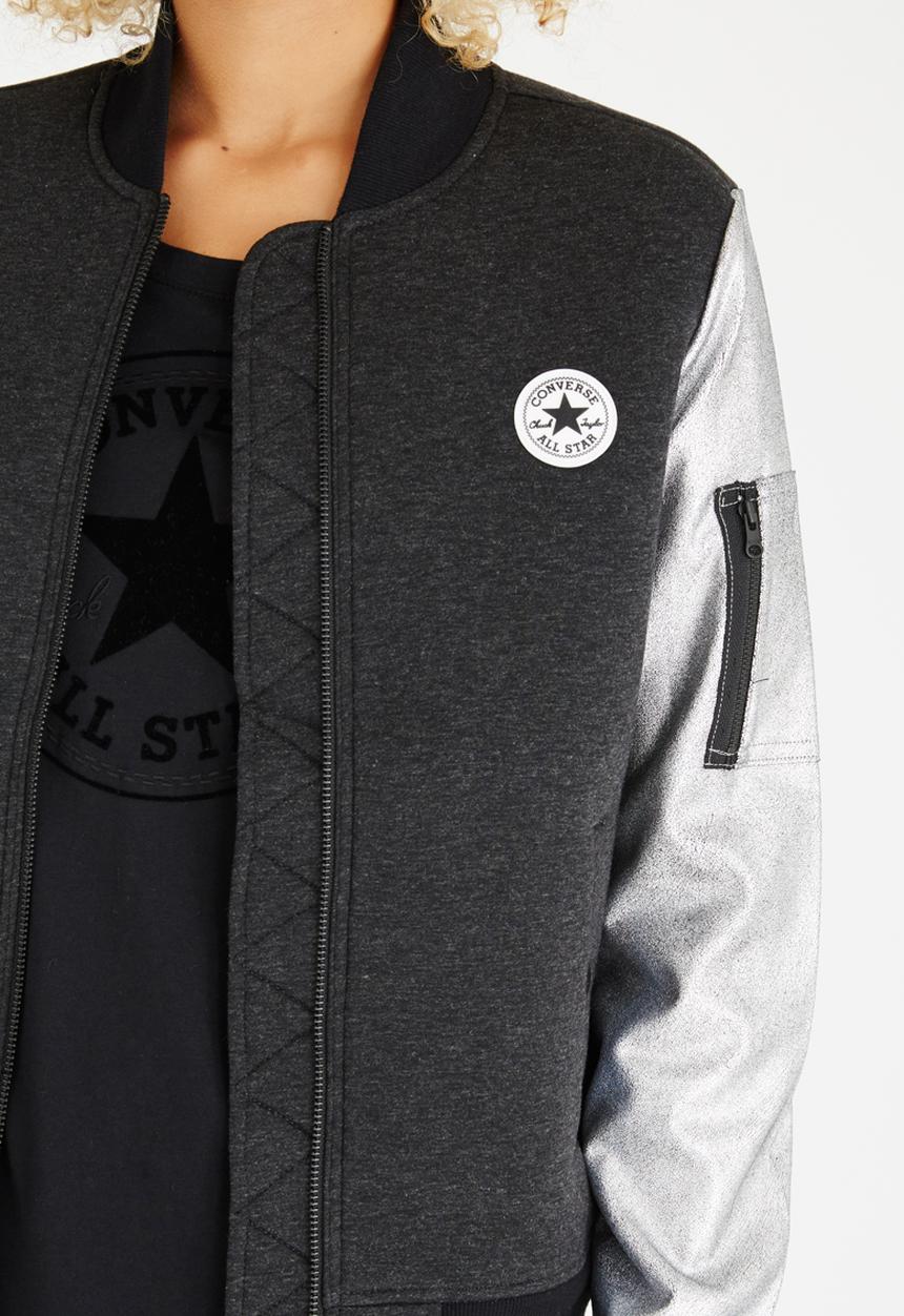 Converse - Neoprene Bomber Jacket Black