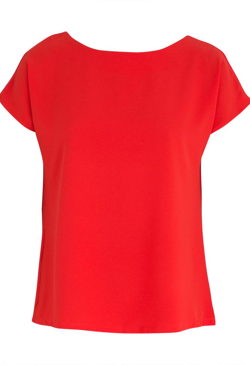 c(inch) - Open Back Blouse Orange