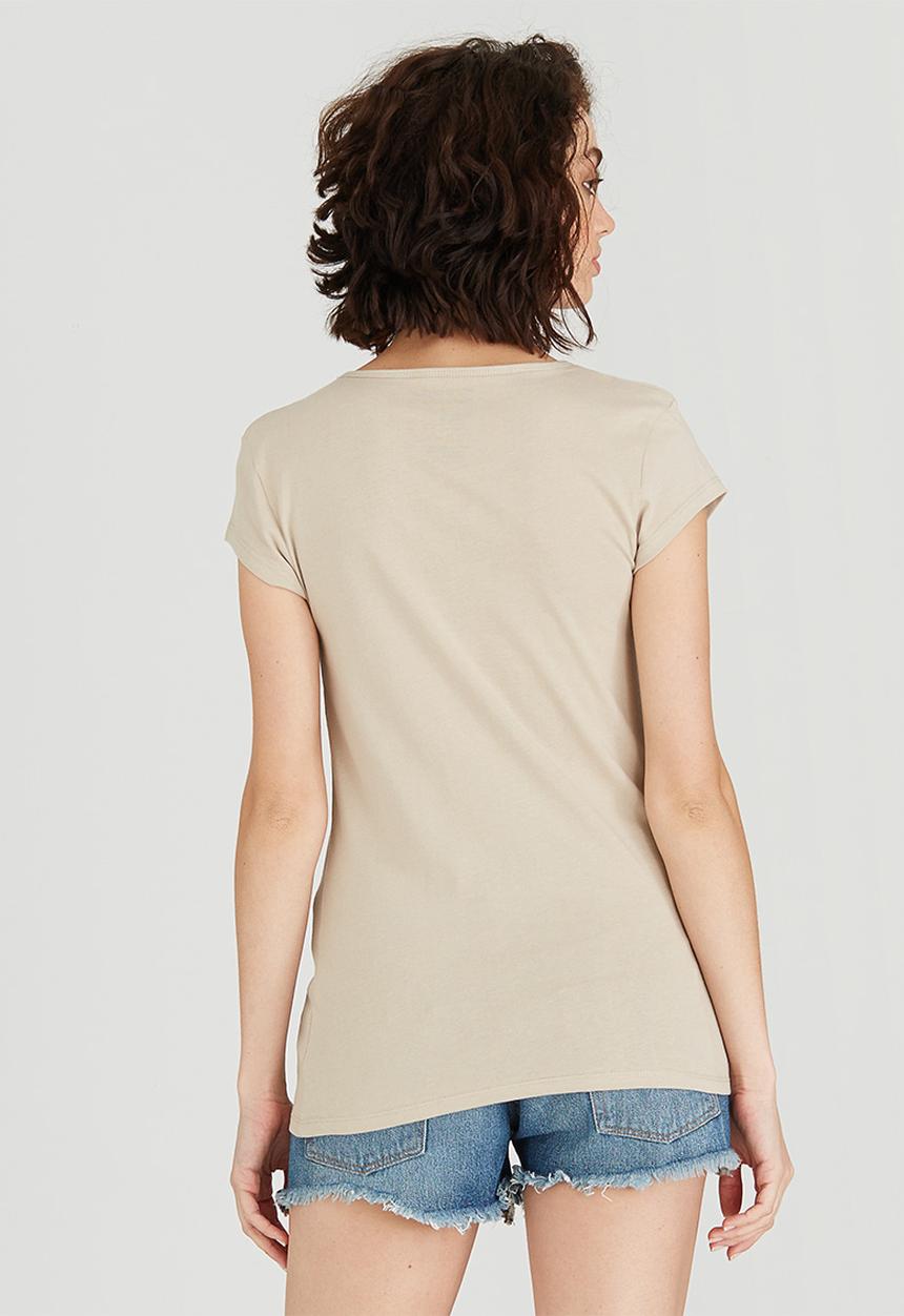 Billabong  - Beach Waves Staple Tee Stone