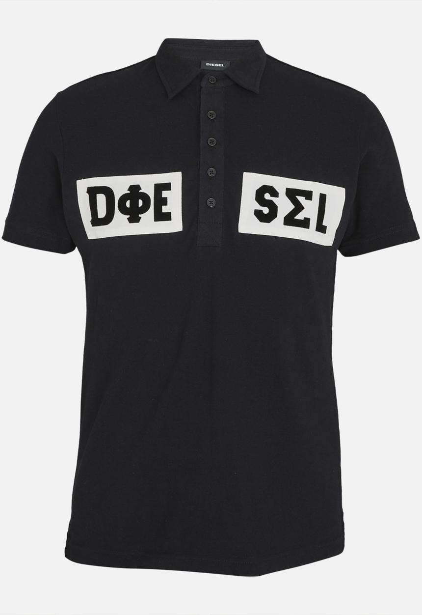 Diesel  - T-Diego-Polo - QC Golfer Black