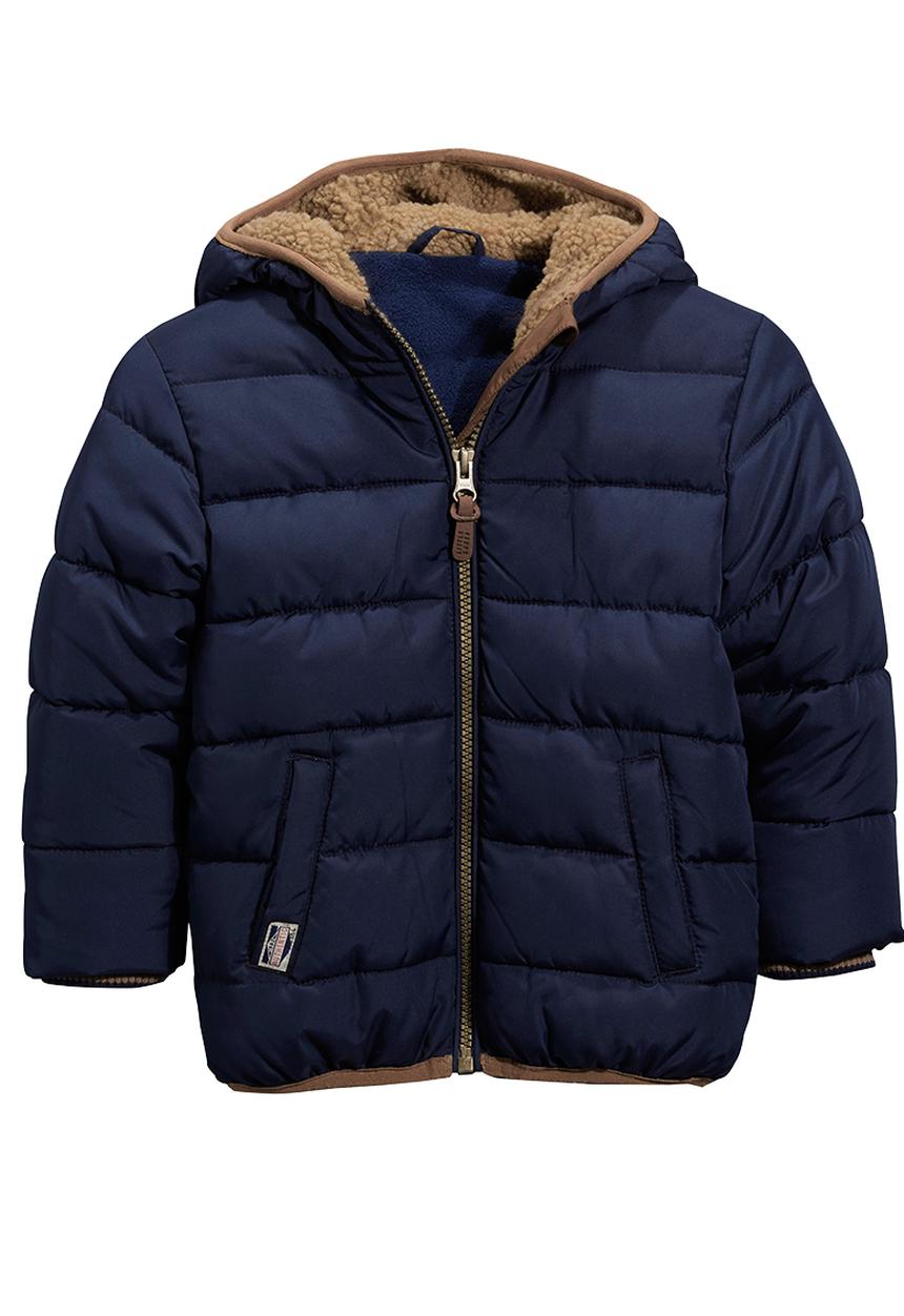 Next - Padded Jacket With hood Navy