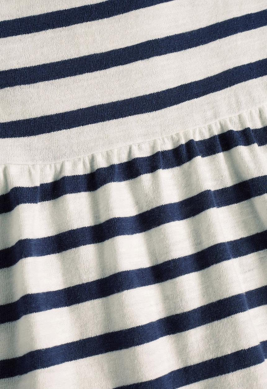 Next - Striped tunic Blue and White
