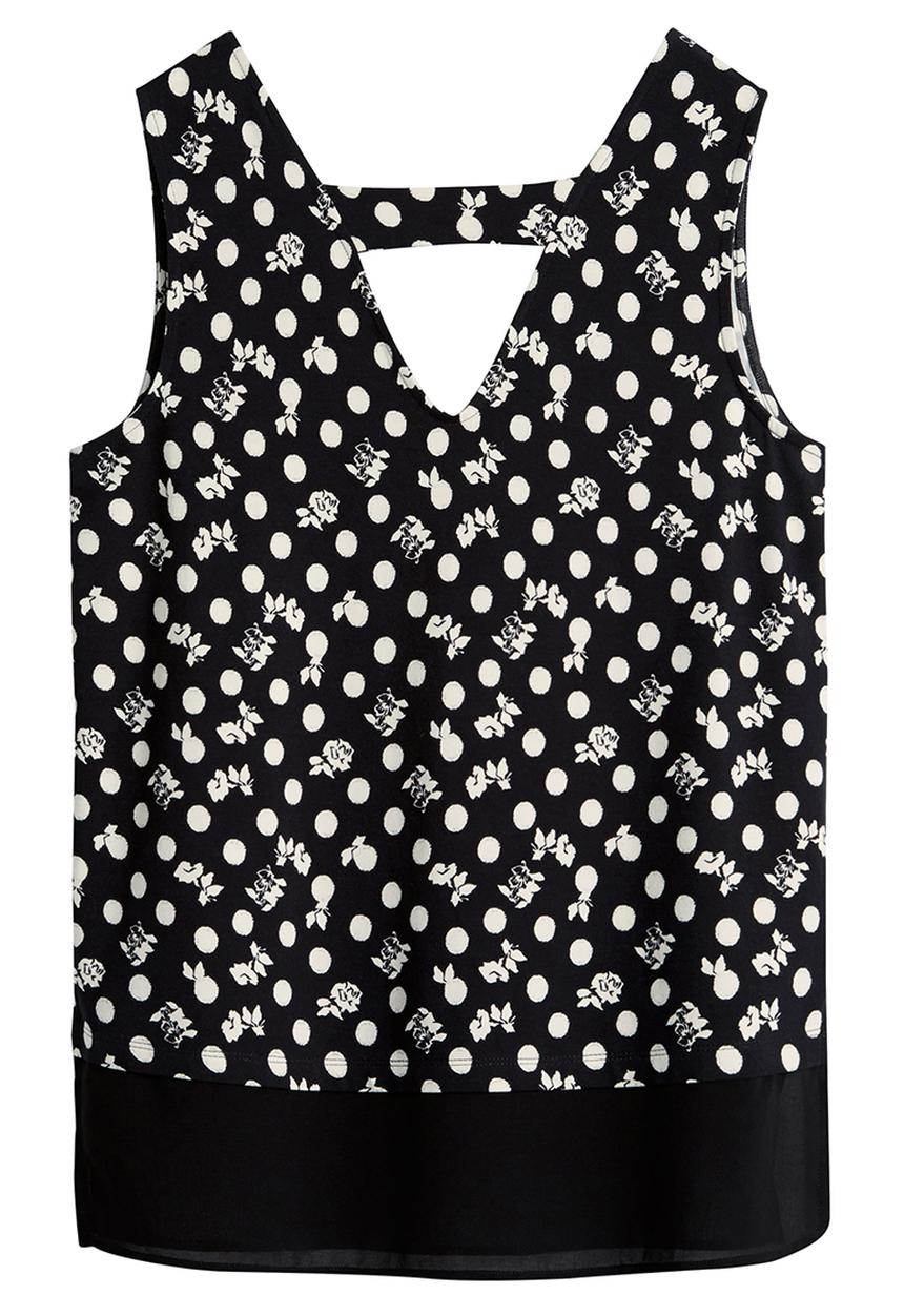 Next - Monochrome Cami Black/White Black and White