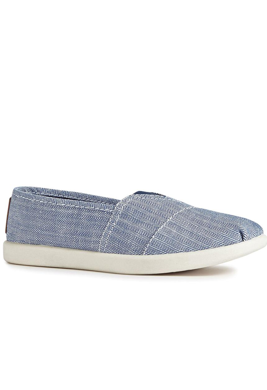 Next - Chambray Espadrilles Pale Blue Pale Blue