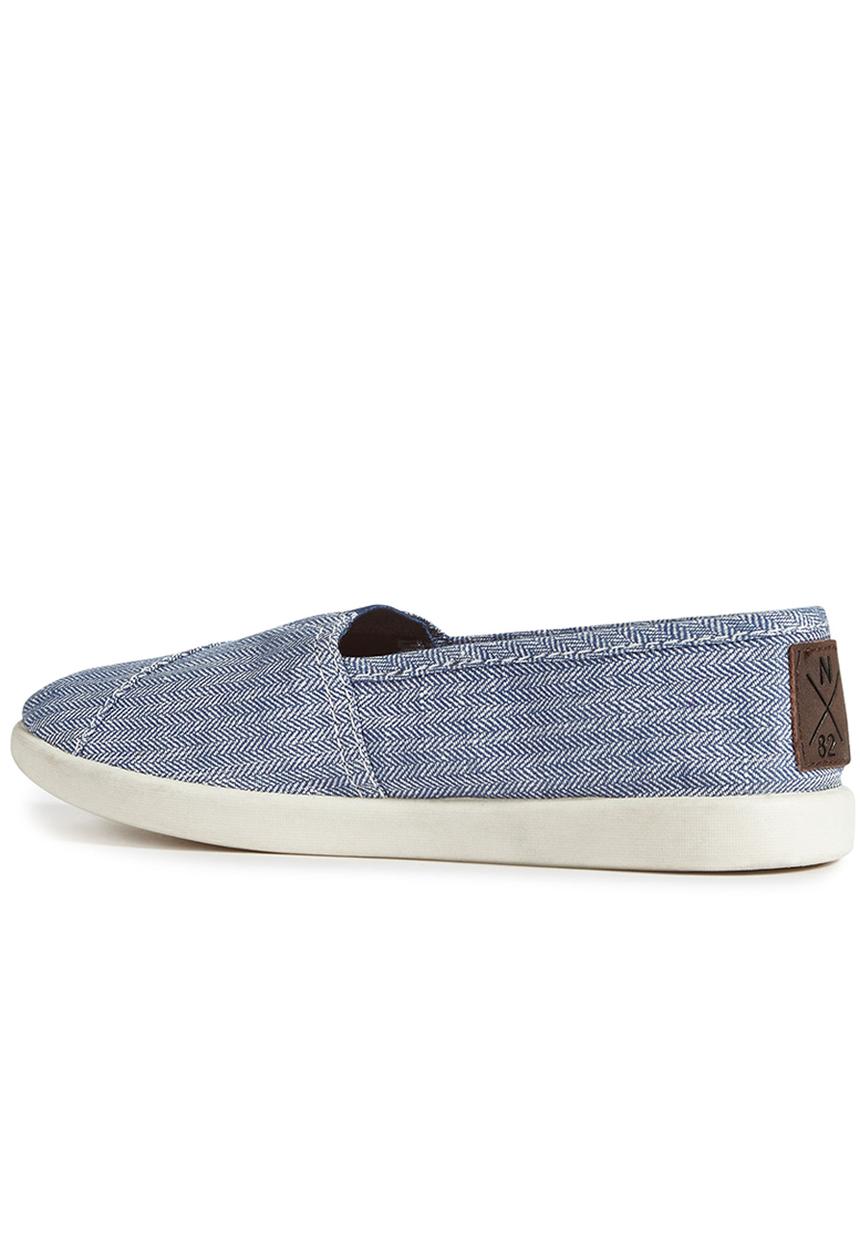 Next - Chambray Espadrilles Pale Blue Pale Blue