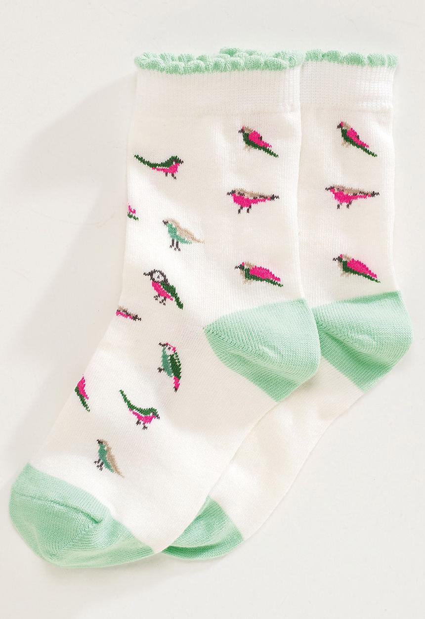Next - Bird Socks Multi-colour