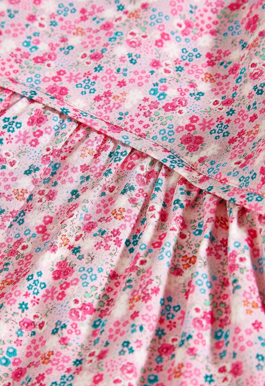 Next - Pink ditsy dress Mid Pink