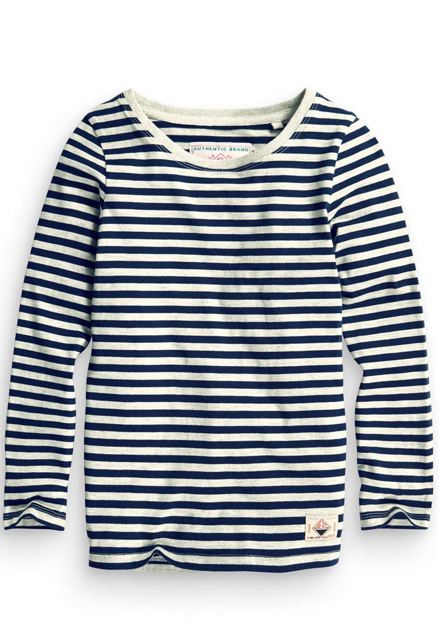 Next - Stripe T-shirt Blue/White