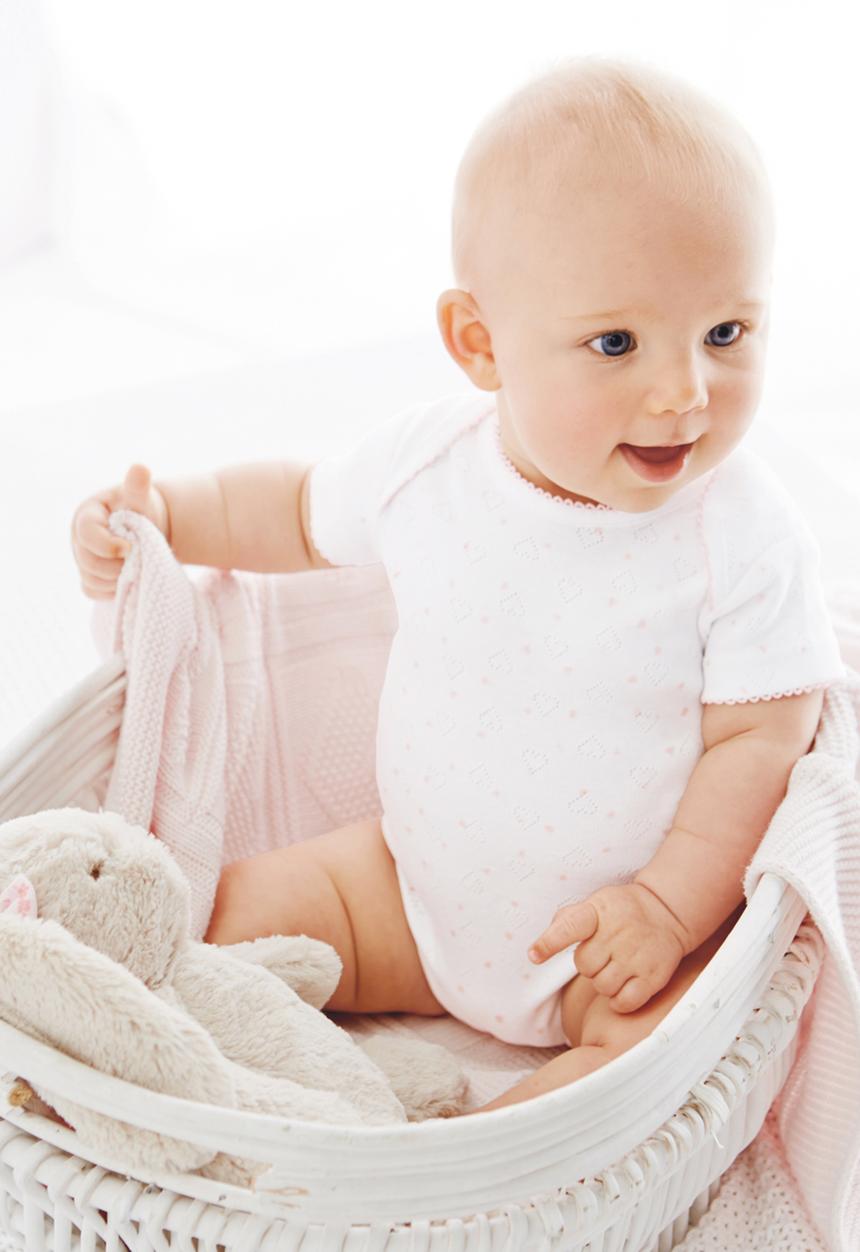 Next - 4-pack Bodysuits White