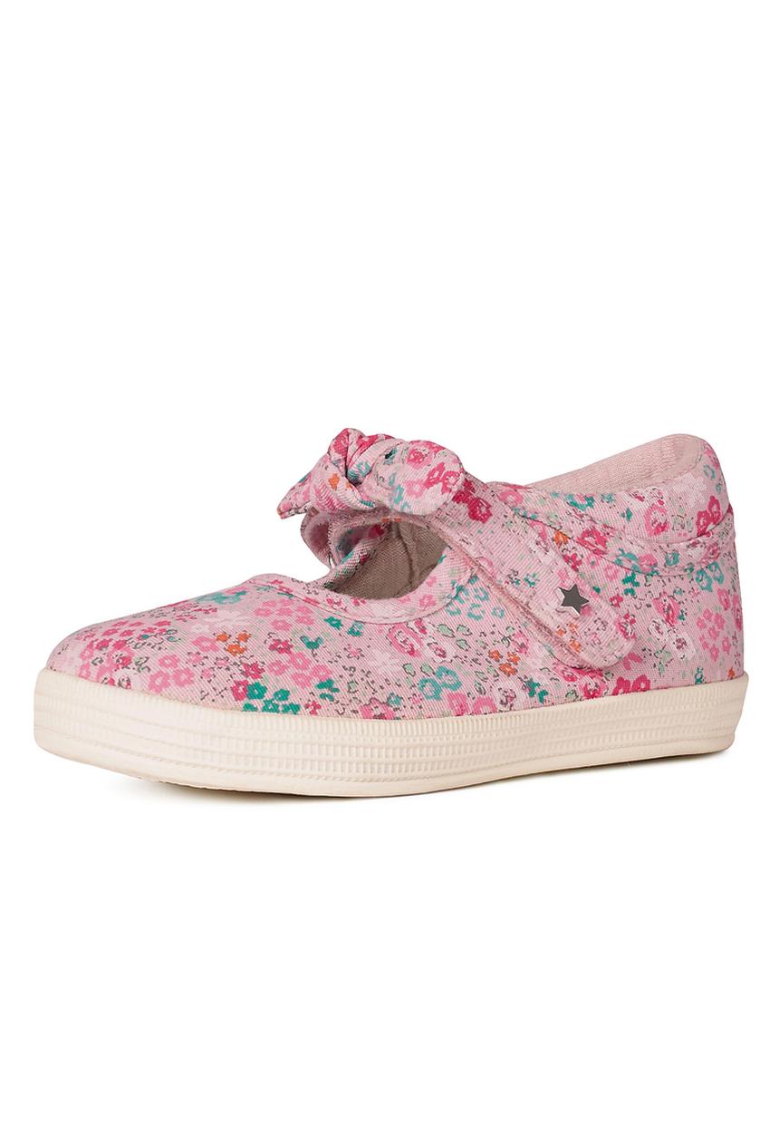 Next - Floral Pumps Mid Pink Mid Pink